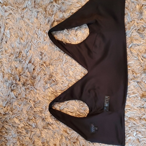 TOPSHOP sleeveless black crop top - Picture 5 of 8